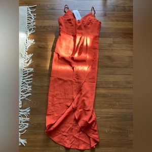 NWT Size M Front Slit Dress